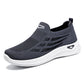 Férfi slip-on légáteresztő séta cipők