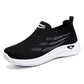 Férfi slip-on légáteresztő séta cipők
