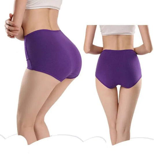 Női Magas Derekú, Nagy Méretű Pamutbugyi