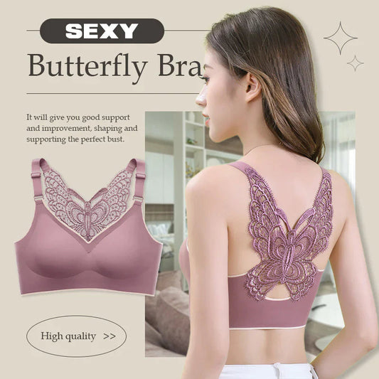 Nagy méretű latex szépség hátú varrat nélküli melltartó