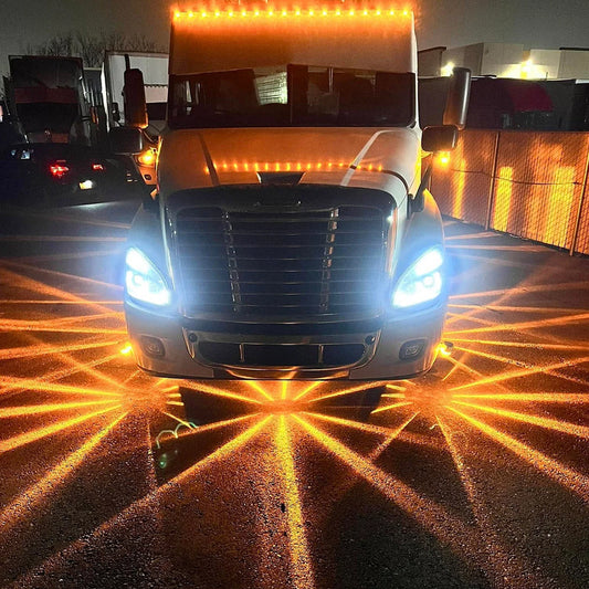 🔥 LED-es dinnye alakú jelzőfény, minden teherautó és pótkocsi oldalsó jelzőfényekhez 🚚🚨