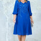 👗[M-3XL]🌺 Divatos Női Lengő Mintás Hosszú Ruha