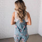 🔥[S-XL]🌸 2025 Új Divat 🌸 Vintage Virágmintás Farmer Overall