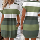 🔥【S-4XL】🌿 Női alkalmi kerek nyakú ruha 🌈👗