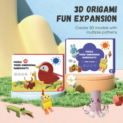 🔥🐞 3D kézzel készített Origami könyv 🙋‍♂️