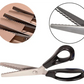 ✂️🧵 Cikkcakkos DIY varróolló – Precíz és könnyen használható | Raktáron 🚚📦