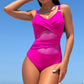 🏖️[S-2XL]🌊🩱 Női Csábító Hálós Egydarabú Fürdőruha