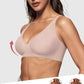 👙🔥 Nyári promóció: 30% kedvezmény 🥰 Mélyen dekoltált, V alakú, push-up, merevítő nélküli, varrás nélküli zselés melltartó
