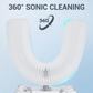 🛡️🦷 360° hanghullámos tisztítású U alakú elektromos fogkefe felnőtteknek 👄✨