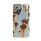 ✨️📱 Vintage merev tok rozsdás mintával iPhone-hoz