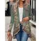 🔥 [S-2XL] 🌺👚 Virágmintás hosszú ujjú kabát