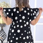 🔥 [S-4XL] ✨️👗 Női Mintás Pöttyös Ruha