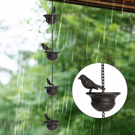 🔥 Esővédő lánc madár motívummal 💦🐦