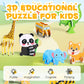 🔥 3D Oktatási Puzzl a Gyerekeknek 👶💕