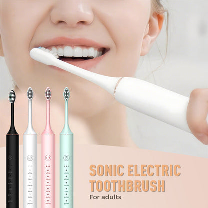 🔥 Újratölthető Sonic Elektromos Fogkefe Felnőtteknek 🦷✨