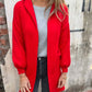 🔥 (S-3XL) 🧥✨ Női Könnyű Kapucnis Középhosszú Kabát