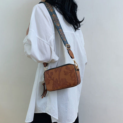 🔥🌿 Női Vintage Stílusú Váll- és Keresztbody Táska 👜✨