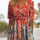 🔥 (S-4XL) 👗✨ Nők Puha Casual V-nyakú Ruha