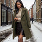 💖 (M-2XL) 🧥 Nők Klasszikus Középhosszú Elegáns Kabát 🌨️🌬️