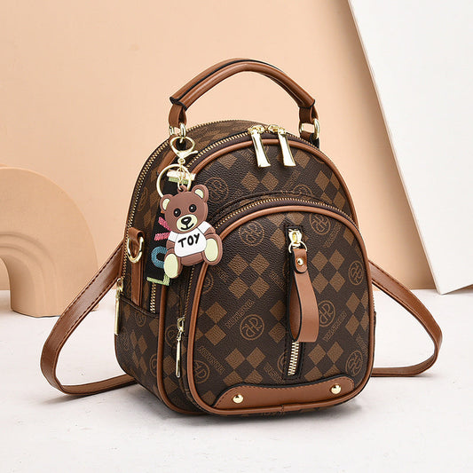 🌸 Divatos Gyémántmintás Mini Hátizsák 🎒💎