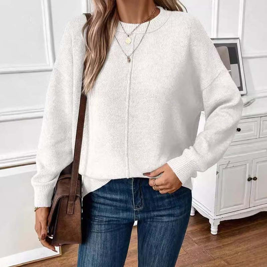 💖 (S-3XL) 🍂 Alkalmi puha kötött pulóver