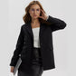 🔥 (S-2XL) 🌺 Elegáns Kényelmes Fit Egygombos Blézer
