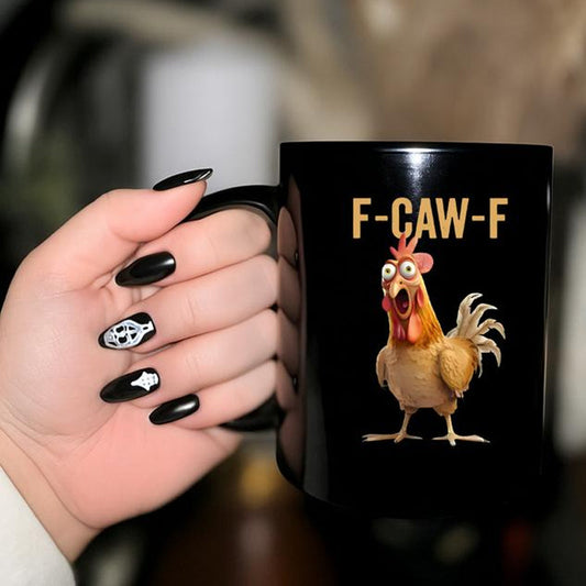 🔥 Forró akció 🔥 F-Caw-F Vicces csirke bögre