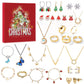 🎅 Akár 50% KEDVEZMÉNY! 📿 24 DB Karácsonyi Ékszer Rejtélyes Doboz 🥰