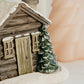🏠 Faház Tölcséres Kandalló füstölgő kéménnyel 🎄 Tökéletes karácsonyi ajándék 🎁