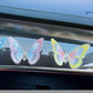 🚗🎁 Hímzett Illatos Lepke Autó Dísz 🦋🌸