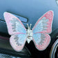 🚗🎁 Hímzett Illatos Lepke Autó Dísz 🦋🌸