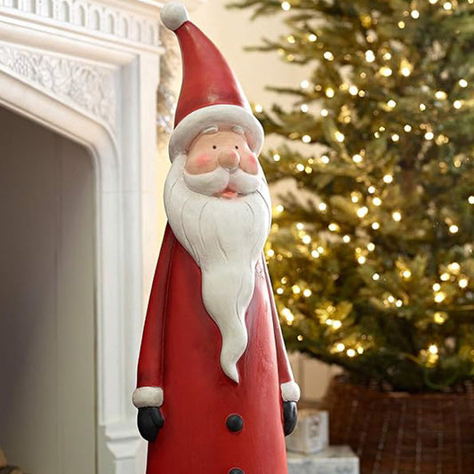 🔥 Karácsonyi kellékek 🎄🎅 Bájos, időtálló műgyanta ünnepi figurák ☃️🎁