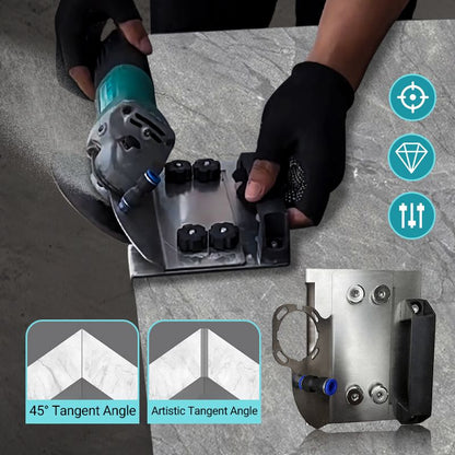 🔥 Sarokcsiszoló állvány 45°-os csempe élletörő vágáshoz 👨‍🔧👍
