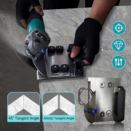 🔥 Sarokcsiszoló állvány 45°-os csempe élletörő vágáshoz 👨‍🔧👍