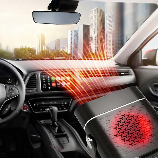 🔥 2 az 1-ben hordozható autófűtő 360°-os forgatással 🚘🌨️