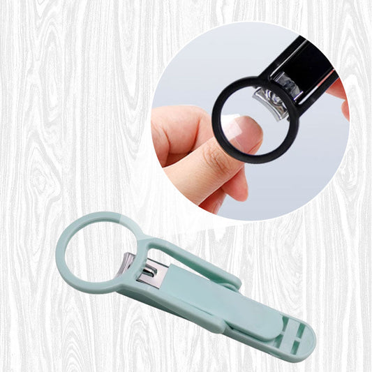 🔥 VÁSÁROLJ 1 KAPSZ 2 INGYEN 🔍 Körömvágó Nagyítóval & Fröccsenésmentes Dobozzal ✂️💅