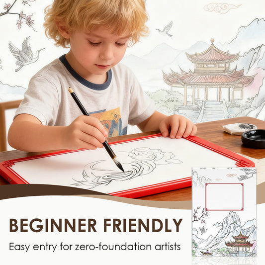 🎄🎁 Vízfestmény és kalligráfia másolása -👩‍🎨 Tapasztald meg a keleti kultúra varázsát 🖌️💕