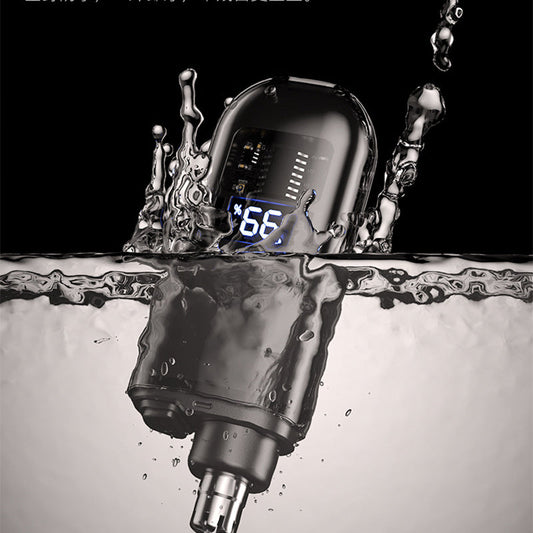 👃 Elektromos Orrszőrvágó – Fájdalommentes, Vízálló és 1 Másodperces Gyors Vágás ✂️💧