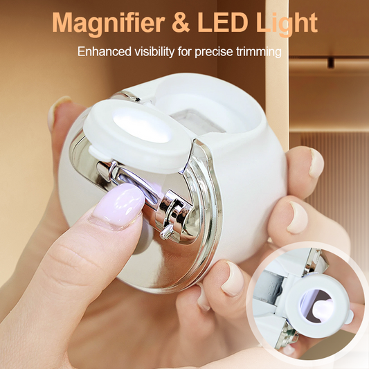 【💅 PROFESSIONAL LED KÖRÖMVÁGÓ | LÁTHATATLAN PONTOSSÁG】