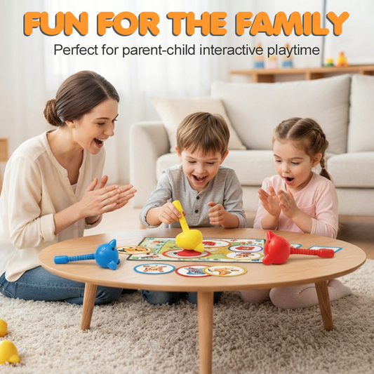 🔥🎁 Macska és Egér Reakció Edző Játék! Gyakorolja a szem-kéz koordinációt + a memóriát az egészséges agyfejlődésért! 🧠👶