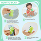 🎁👶 Varázslatos és Biztonságos Fürdési Élmény! Vízre aktiválódó Világító Játék – BPA Mentes és Szórakoztató! 🛁✨