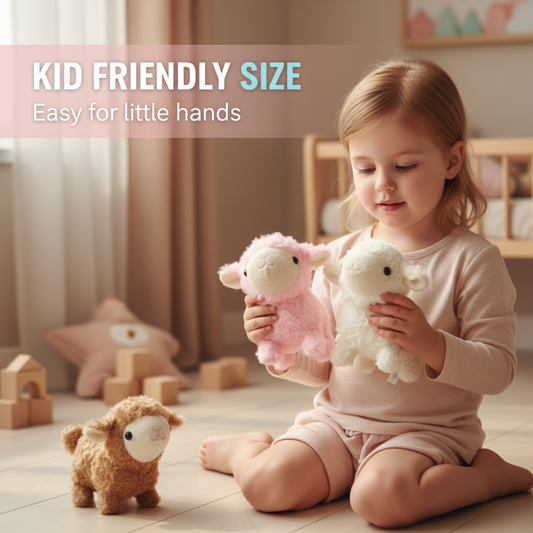 🔥🎁 Imádnivaló és interaktív sétáló bárányjáték 🐏👶