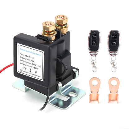 🔥 Vezeték nélküli távoli akkumulátor-leválasztó kapcsoló – szivárgásgátló eszköz 🔋🛡️