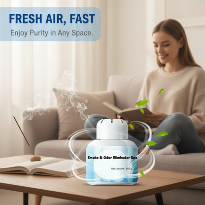 🔥 Füst- és szageltávolító doboz – Légtisztító hatás, az erős szagok gyorsan eltűnnek 🏡✨