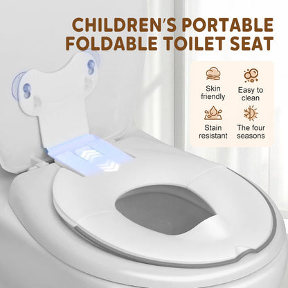💖👶 Gyerekeknek Szánt Hordozható Összecsukható Wc Ülőke 🚽✨