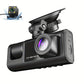 ♻️ Automatikus Hurkolásos Rögzítésű Dashcam - 3 Kamerával 📹🚗