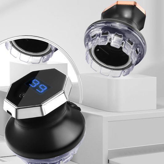 ✨ Kör alakú Elektromos Hajatvágó LED Kijelzővel ✂️🔋