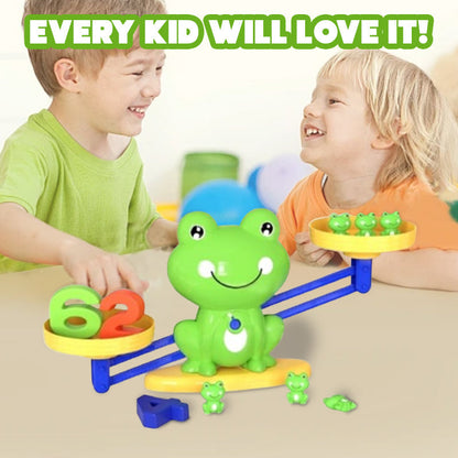 🔥 Béka mérleg oktató matematikai játék gyerekeknek 🐸📚