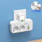 🔥 Többaljzatos okos elosztó USB portokkal ⚡📱 Európai csatlakozóval 🔌