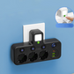 🔥 Többaljzatos okos elosztó USB portokkal ⚡📱 Európai csatlakozóval 🔌
